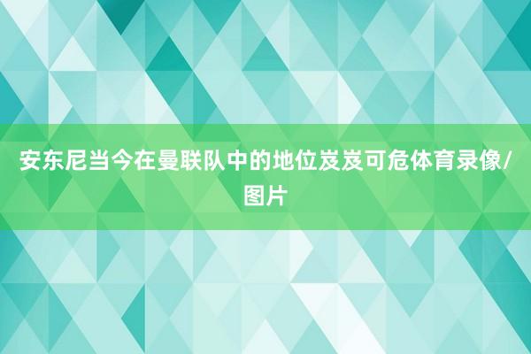 安东尼当今在曼联队中的地位岌岌可危体育录像/图片