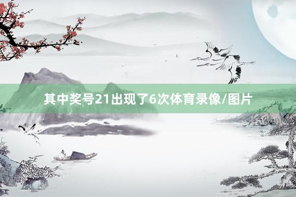 其中奖号21出现了6次体育录像/图片
