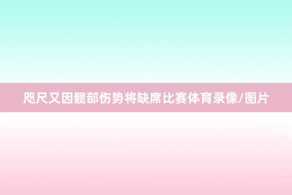 咫尺又因髋部伤势将缺席比赛体育录像/图片