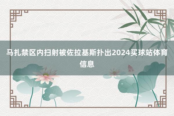 马扎禁区内扫射被佐拉基斯扑出2024买球站体育信息